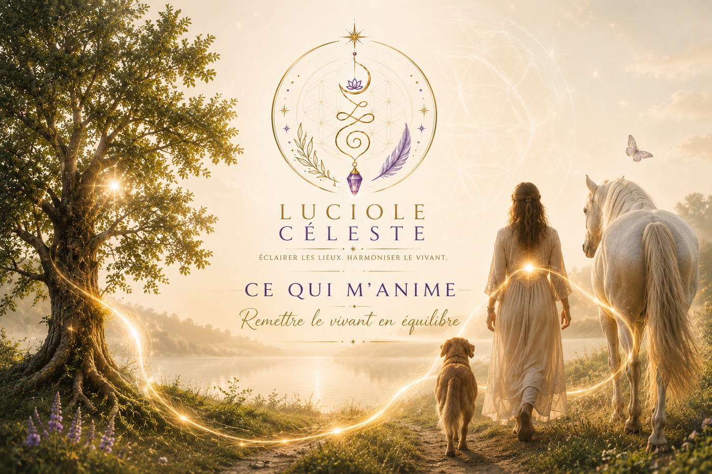 Ce qui m'anime — Luciole Céleste